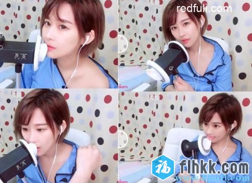 菇菇办卡VIP福利ASMR-香肩近距离舔耳口腔音-福利岛