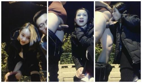 气质颜值美女卡扣妹妹与海龟男友寒冷夜晚在户外大街上啪啪全程露脸非常给力-福利好好看