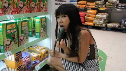 迪卡侬门事件女主角真空逛超市随机拿各种货品玩 [1V]-福利好好看