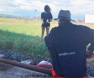 芒果酱 31P 铁轨上的诱惑 无人售货机 赠你一双透视眼-福利好好看