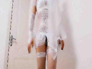 静儿 白色婚纱 当着老公面被同学玩菊-福利好好看