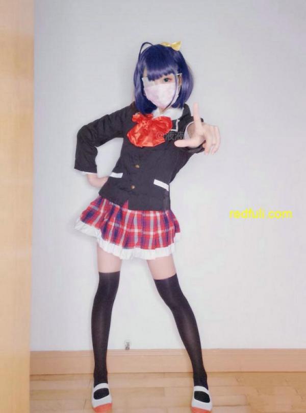套图-Cosplay液液酱YeYe Takanashi Rikka [21P/93.8MB]-福利好好看