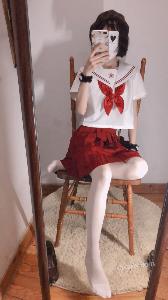 小结巴 95P3V 红色jk制服白丝-福利好好看
