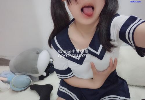 工口生菜酱 – JK制服小恶魔 +花嫁透明内衣 [1V+30p]-福利好好看