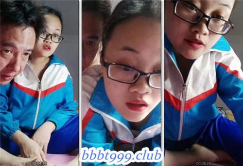 隔壁大叔系列三 四眼学士服妹子-福利好好看