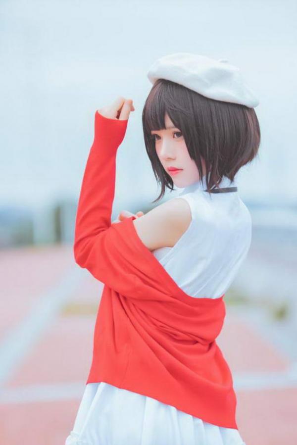 桜桃喵-常服加藤惠[33P]-福利好好看