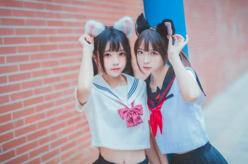 桜桃喵-JK百合．续[33P]-福利好好看