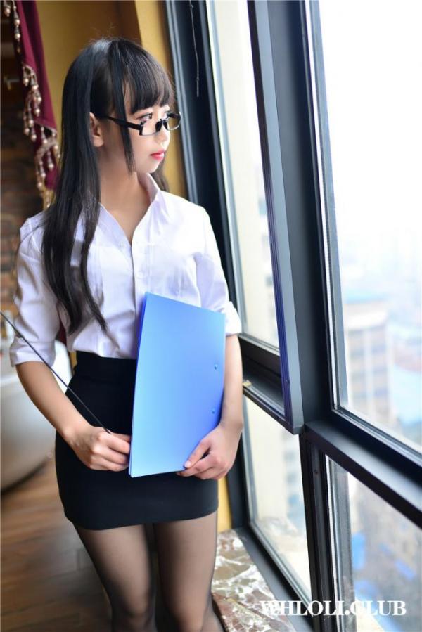 [写真]微博福利COS小姐姐@雪琪 教师黑丝[29P]-福利好好看