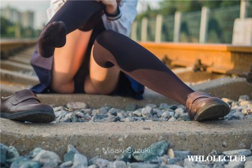 铃木美咲(软软趴在床单上) 绝对领域制服美少女[28P]-福利好好看