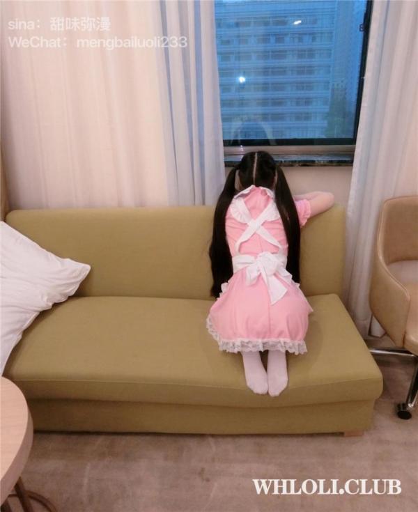 萌白酱粉白女仆尺度套图[76P]-福利好好看