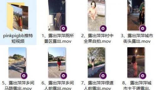 露出大神粉红猪小妹萍萍pinkpigBB小合集下载[71V13GB]-福利好好看