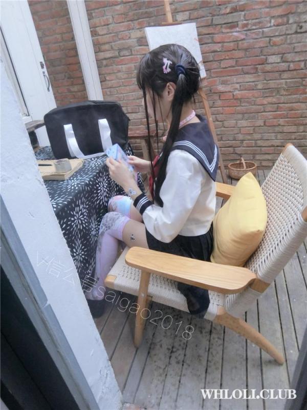 双马尾少女@赛高酱 前所未有尺度2019七夕特典 黑长直色气loli水手服写真[205P+6V]-福利好好看