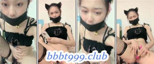 清纯甜妹子戴着小耳朵拿着棒棒自乐秀-福利好好看