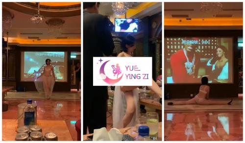 同学聚会去KTV玩看模特跳脱衣钢管舞背心哥幸运被赤luo的模特性挑逗[1V]-福利好好看