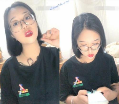涂涂-巨乳纹身眼镜妹，收费房道具自慰大秀-福利好好看
