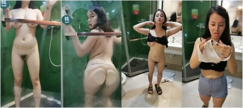 精选付费资源-A73 一脸骚气的丰满大奶少妇 洗干净直播大屁股[755M]-福利好好看