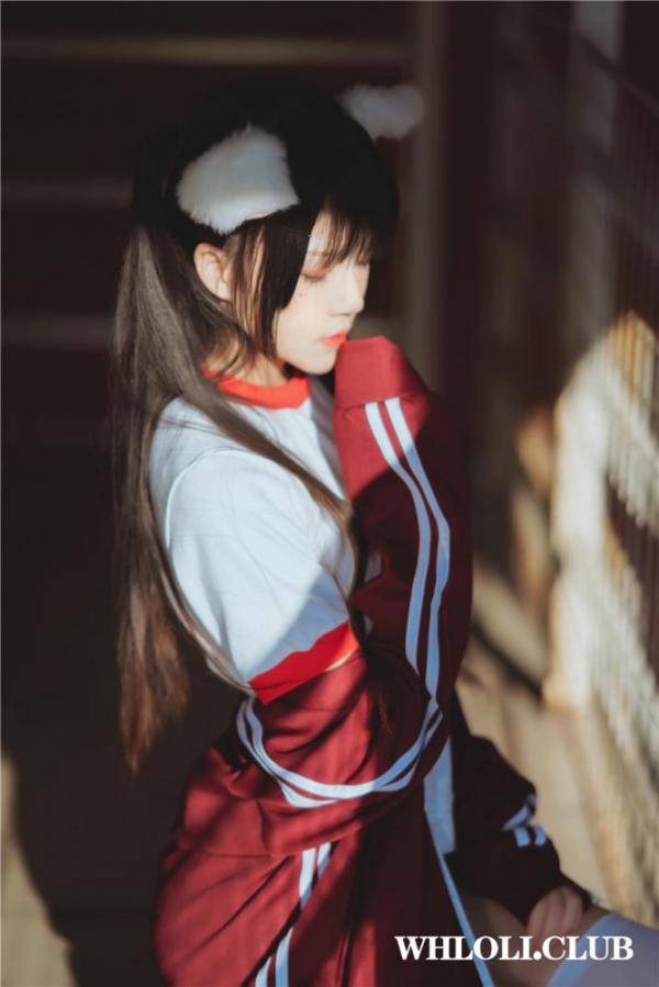 桜桃喵 红色体操服[44P]-福利好好看