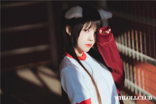 桜桃喵 红色体操服[44P]-福利好好看