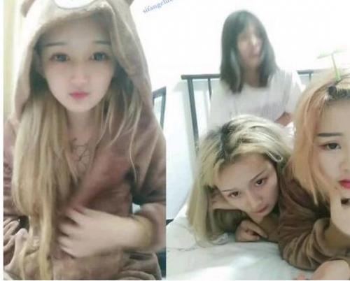 3个学生妹粉红女-这场面好刺激啊-福利好好看