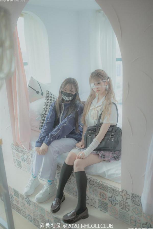 柚木 – Vol.26 JKx百合 [48P+1V]-福利好好看