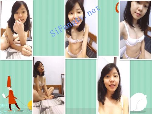 [精品]苗条骚妹子日常自摸自拍性感内衣照视频流出-福利好好看