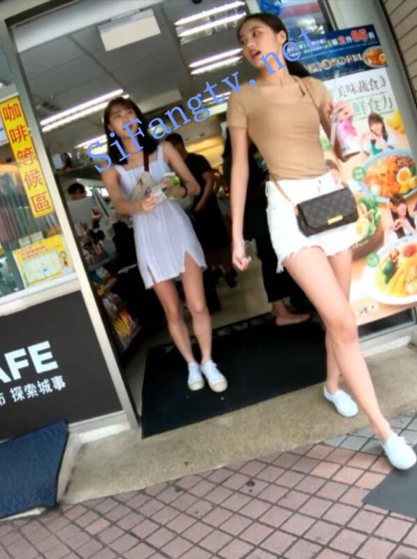[首发极品CD]TW系列1581-一箭双雕一对长腿美女闺蜜-福利好好看