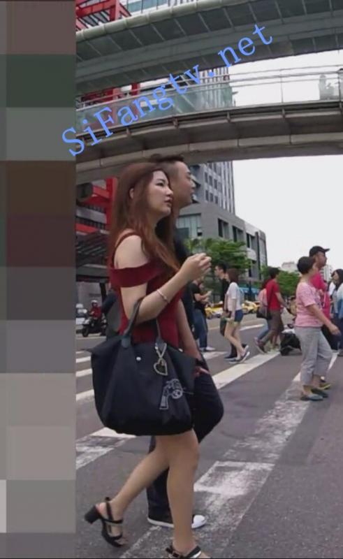 [首发极品CD]TW系列333-红裙美女少妇的红色斑点小内裤-福利好好看