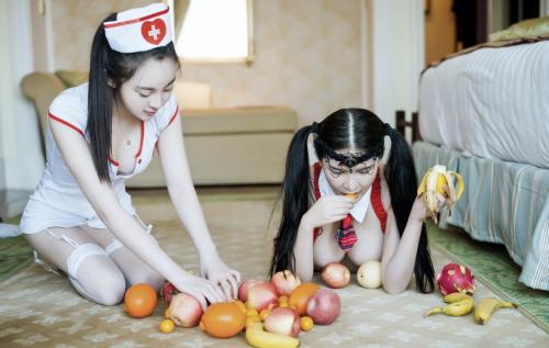 [TuiGirl推女郎]推女郎李丽莎姐妹水果系列338M-福利好好看