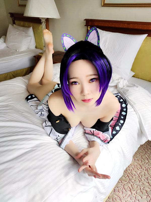[视图]Cos鬼灭之刃胡蝶忍的美少女(30P+1V/1.37G)-福利好好看