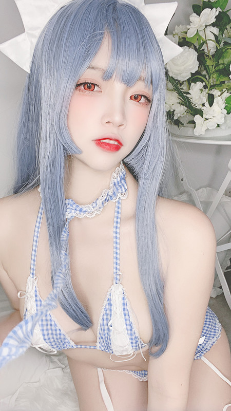 二佐NisaNO.091私房自拍蓝格比基尼女仆[40P]-福利好好看