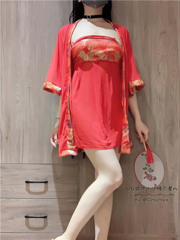 沐小沐(沐沐睡不醒)–汉服小蒲[33P+1V/1.00G]-福利好好看
