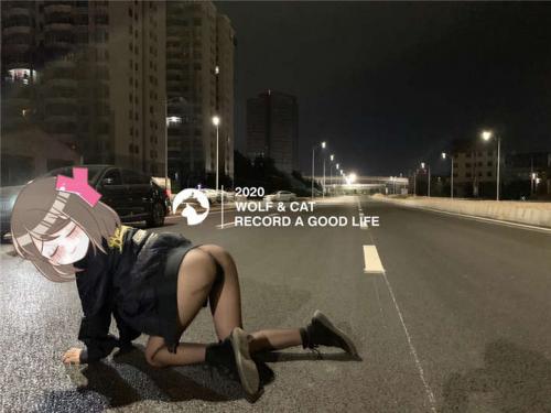 高质量网红@狼先生&猫小姐尺度私拍合集[81P+11V/67MB]-福利好好看