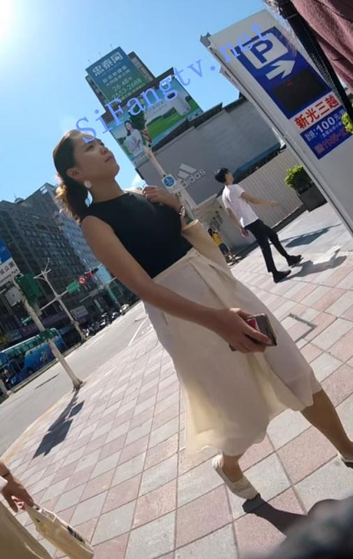 [首发极品CD]TW系列1409-白长裙美女内内也是白色呢-福利好好看