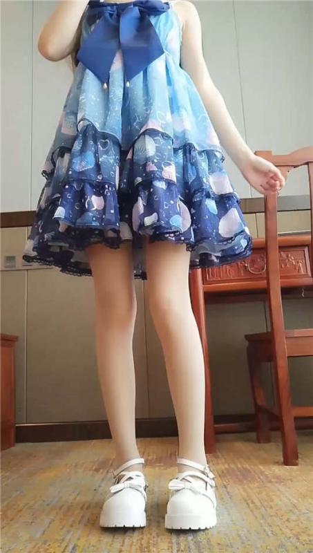 软萌萝莉小仙最新–蓝色洛丽塔[1V/1.45G]-福利好好看