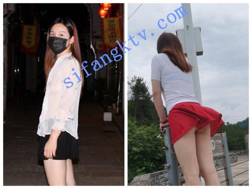 推特超骚小少妇[Abyss_炽天使]户外露出，各种场所-福利好好看