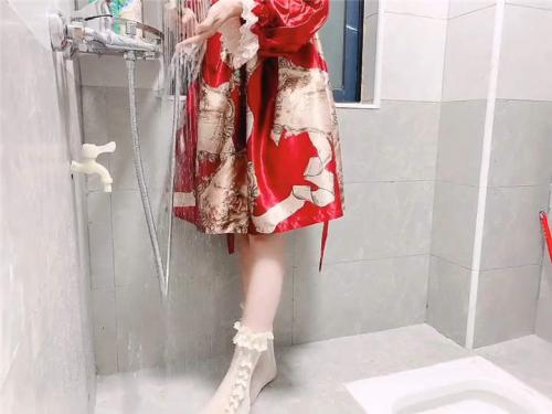 小兔软糖720定制–红色洛丽塔浴室[1V/1.45G]-福利好好看