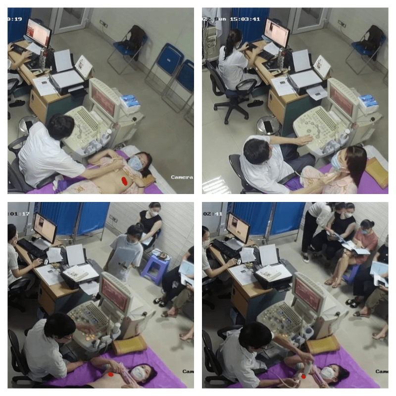 黑客破解医院B超室监控偷拍❤️某公司安排女员工进行乳房检查和医生护士上岗前换衣服-福利好好看