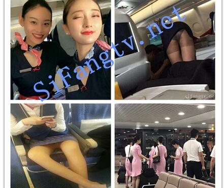 [稀缺航空]空姐兼职约炮、飞机上厕所丝袜诱惑2-福利好好看