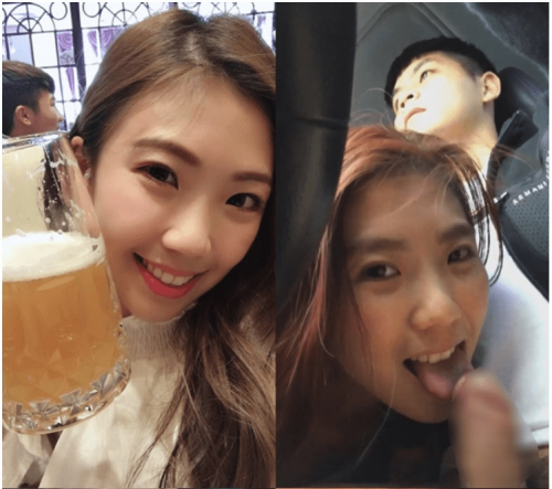 某大学风骚正妹女友超爱吃肉棒，连男友开车也不放过-福利好好看
