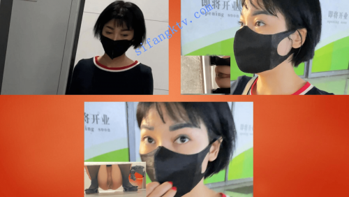 私房售价100元的❤️问路系列魔手☛外购精品厕拍《搭讪》靓妹、大号、无毛B-福利好好看