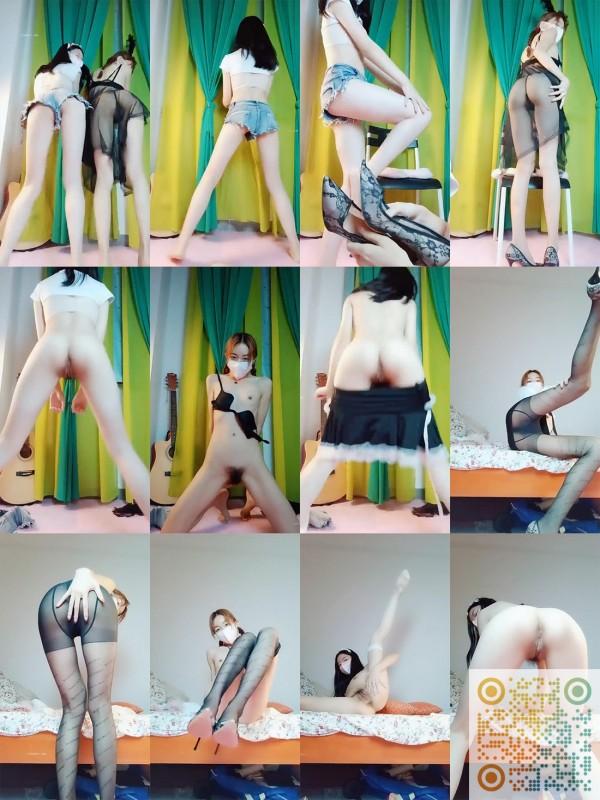 长腿女神来袭！两个艺校学舞蹈 九头身大长腿女神组队下海，舍不得快进啊，黄播平台竟看到这么专业的舞蹈，专业的骚起来没谁了[fs73R/1V/346M]-福利好好看