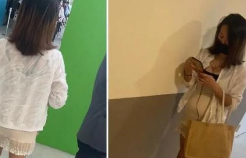 裙底风光，超级稀有极品无内！超短连身裙美女居然没有穿内裤-福利好好看