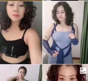 快手：小男人的女主人。风骚的大波浪，巨乳，两根手指抠，8V-福利好好看