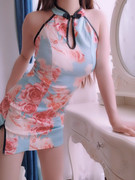 你们的小秋秋自拍高价售卖作品：性感情趣诱惑旗袍制服自拍-福利好好看