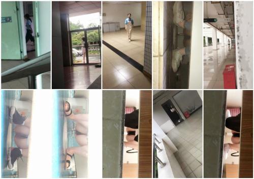 小能手冒死手持潜入学校女厕开闪光灯偷拍学生妹的嫩逼,学妹们惊慌失措没尿完就急忙提裤子-福利好好看