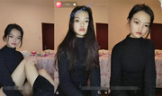 [LIovely]极品小妹妹，一双忧郁的眼睛，发光的咪咪和嫩穴-福利好好看