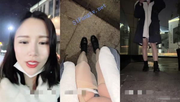 （聚财一线B幺妹儿）户外喷水带着黑牛到处秀小树林啪啪[YCG2321]-福利好好看
