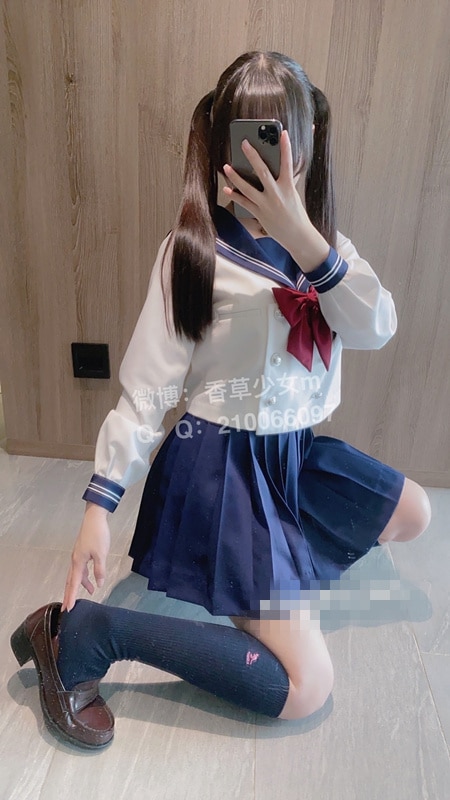 香草少女M-双马尾JK制服诱惑[46P+2V/438MB]-福利岛