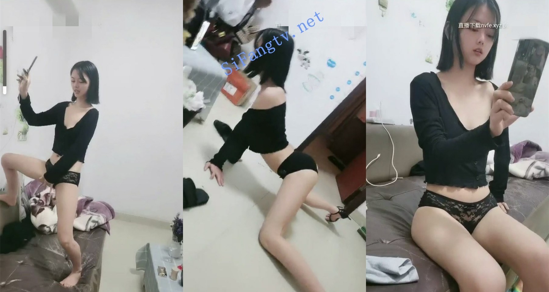 （00性感小妞）00后小学妹双女秀 一个全裸大劈腿另一个啪啪