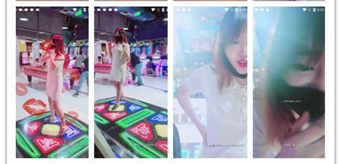 长相挺清纯的主播【紧紧a】游戏厅跳舞的同时，塞着震动棒